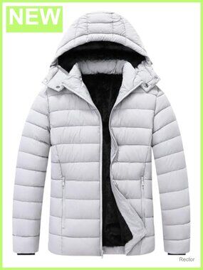 Men's Quilted Puffer Down Coat Product Details